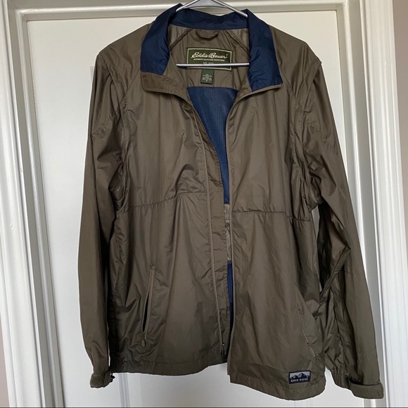 Eddie Bauer Lightweight Packable Windbreaker - Picture 2 of 7